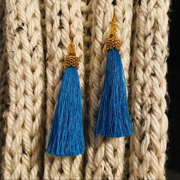 Long tassel Earrings - Picture 1 of 2